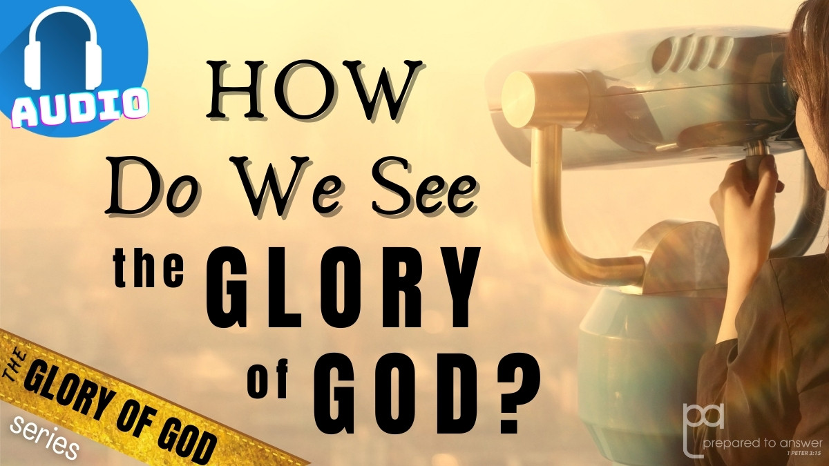 How Do We See the Glory of God?